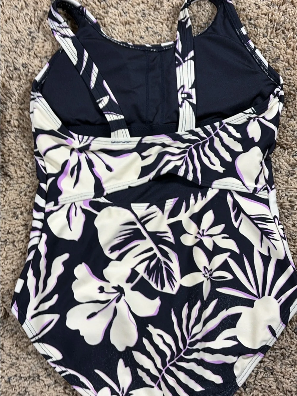 Athleta Girl and Breaking Waves one piece swim suits